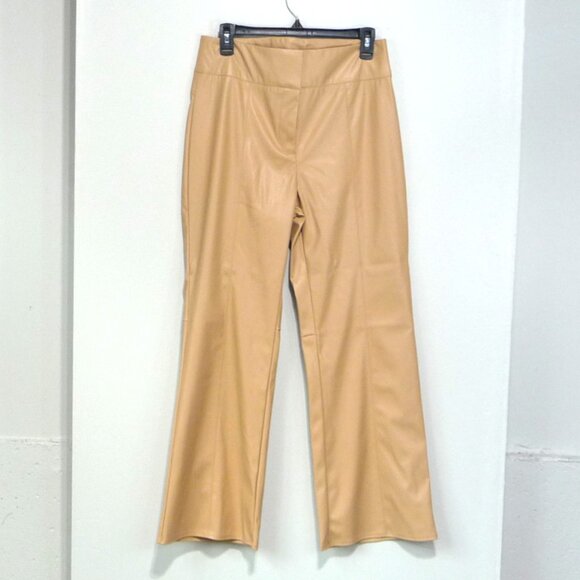 VINCE CAMUTO FAUX LEATHER PANTS MEDIUM - Picture 1 of 9